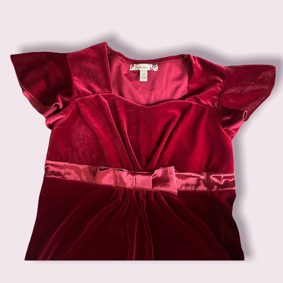 Speechless red velvet dress - Picture 6 of 8